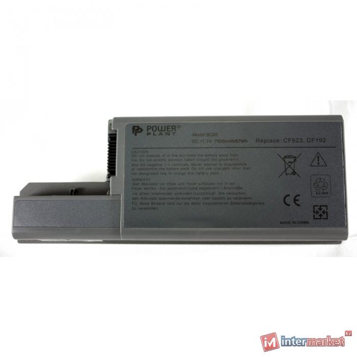 Аккумулятор PowerPlant для ноутбуков DELL Latitude D820 (DF192, DL8200LP) 11.1V 7800mAh