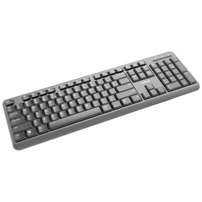 Беспроводная клавиатура Canyon CNS-HKBW02-RU, черный